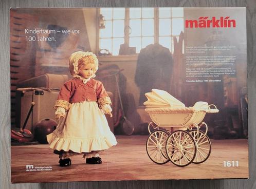 Exclusieve Marklin set 1611 Kindertraum 1995 eenmalig editie, Verzamelen, Poppen, Zo goed als nieuw, Pop, Ophalen of Verzenden