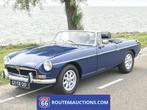 MG MGB Cabriolet | 1974 | Route 66 Auctions, Auto's, Overige carrosserieën, Zwart, Bedrijf, Handgeschakeld