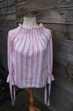 Tuniek offwhite/ rood Josh V mt S Vaste prijs AANBIEDING, Kleding | Dames, Blouses en Tunieken, Ophalen of Verzenden, Zo goed als nieuw