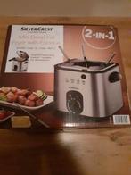 Silvercrest 2 in 1 frituurpan/ fonduepan nieuw, Witgoed en Apparatuur, Frituurpannen, 1 tot 2 liter, Ophalen of Verzenden, Nieuw