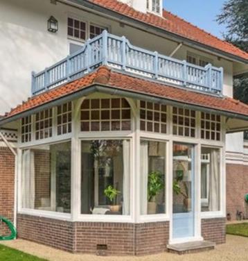 Balkon,hekwerk,baluster,vide,veranda,hout,balustrade,leuning beschikbaar voor biedingen