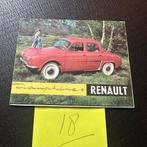 RENAULT Dauphine - 1959 (#18), Verzenden, Gelezen, Renault