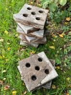 Geperforeerde tegels 30x30, Ophalen, Gebruikt, Minder dan 5 m², Beton
