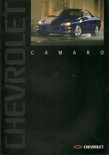 Chevrolet Camaro cabriolet folders beschikbaar voor biedingen