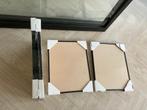 4x schilderijlijst met ontspiegeld glas, Ophalen, Minder dan 50 cm, Metaal of Aluminium, Nieuw