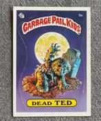 Garbage Pail Kids 1985 | Original Series 1 | Dead Ted #5a, Ophalen of Verzenden, Gebruikt, Sticker