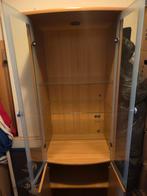 Vitrine kast, Huis en Inrichting, Kasten | Vitrinekasten, Met deur(en), Zo goed als nieuw, 150 tot 200 cm, 25 tot 50 cm