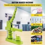 Badge Button Maker - buttons -  25Mm 58Mm, Ophalen of Verzenden, Nieuw, Button