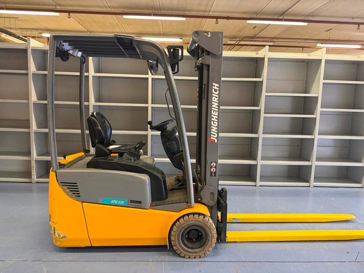 Jungheinrich EFG115 Heftruck 5m + Verlengde Lepels, Zakelijke goederen, Machines en Bouw | Heftrucks en Intern transport, Heftruck