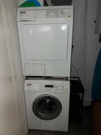 Miele Wasmachine en Drogerset, Ophalen, Gebruikt, Voorlader, Kort programma