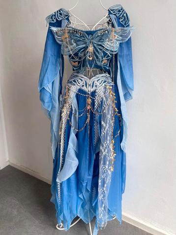 Fairycore, elf butterfly fantasy costume vlinder cosplay S/M beschikbaar voor biedingen