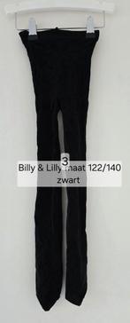 Billy en Lilly stevige panty zwart maat 122/140 ZGAN, Overige typen, Meisje, Ophalen of Verzenden, Zo goed als nieuw