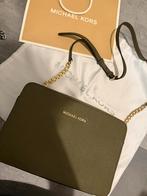 Nieuwe Michael Kors Jet Set Crossbody, Ophalen of Verzenden, Nieuw, Groen, Schoudertasje