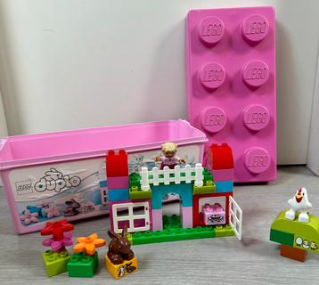 Lego Duplo set nr 6071227 set in roze bewaarbox beschikbaar voor biedingen