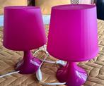 Ikea Lampan fuchsia roze lampen( vintage), Huis en Inrichting, Lampen | Tafellampen, Ophalen of Verzenden, Kunststof, Minder dan 50 cm