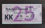 Toegangskaart Olympisch Stadion  Voetbal (1957), Verzamelen, Overige Verzamelen, Ophalen, Zo goed als nieuw
