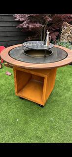 Ofyr corten pro 100 op wielen, Tuin en Terras, Ophalen, Zo goed als nieuw