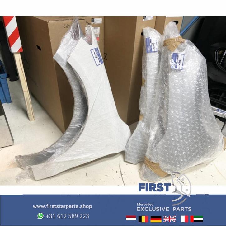 W117 zijscherm Mercedes CLA voorscherm scherm wit grijs zwar, Auto-onderdelen, Carrosserie en Plaatwerk, Spatbord, Mercedes-Benz