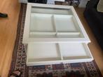 Salontafel IKEA met Glazen bovenblad 93x93x50, Huis en Inrichting, Ophalen, Gebruikt, 50 tot 100 cm, 50 tot 75 cm