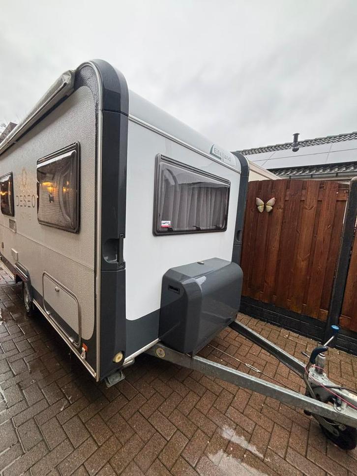 SUPER NETTE Eiffeland DESEO ACTIVE ! MET MOVER!, Caravans en Kamperen, Caravans, Bedrijf, tot en met 3, 750 - 1000 kg, Kleine zit