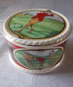 Sadler Ceramics England Golf schaaltje met deksel vintage, Ophalen of Verzenden