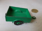 1955 Dinky Toys 341 LAND ROVER TRAILER (Green) COMPLEET -F-, Ophalen of Verzenden, Gebruikt, Auto, Dinky Toys