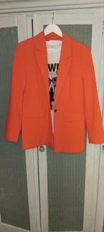 Oranje Colbert met T-shirt - Maat 42, Kleding | Dames, Maat 42/44 (L), Oranje, Ophalen of Verzenden, Jasje