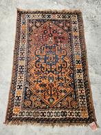 Handgeknoopt Perzisch wol Shiraz tapijt nomad 90x140cm, 50 tot 100 cm, 100 tot 150 cm, Perzisch vintage oosters hype, Gebruikt