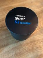 Samsung Gear S3 Frontier - Topconditie!, Sieraden, Tassen en Uiterlijk, Smartwatches, Hartslag, Zwart, Ophalen of Verzenden, Zo goed als nieuw