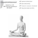 Etalagepop /Mannequin m. Egg Hoofd, in Yoga/Pilatus Houding, Ophalen of Verzenden, Nieuw, Overig