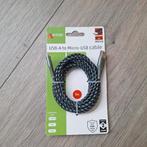 USB to Micro USB kabel 3 meter, Ophalen of Verzenden, Nieuw