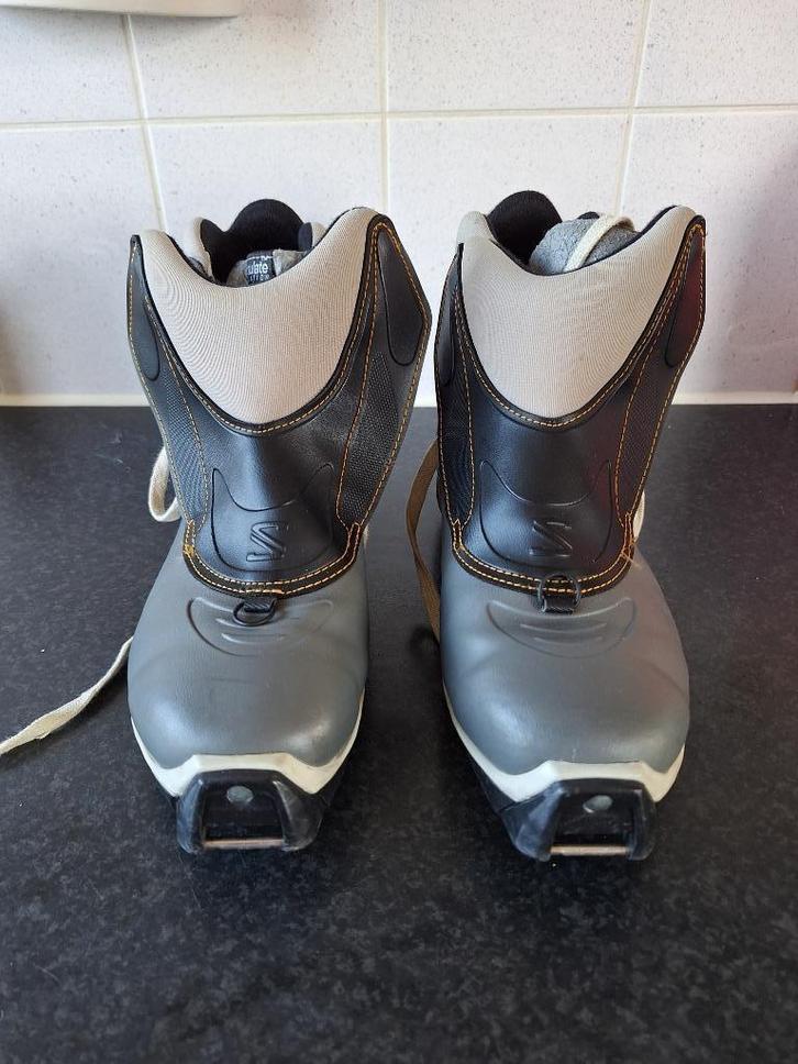 Salomon  langlaufschoenen maat 41, Sport en Fitness, Skiën en Langlaufen, Gebruikt, Schoenen, Salomon, Ophalen of Verzenden