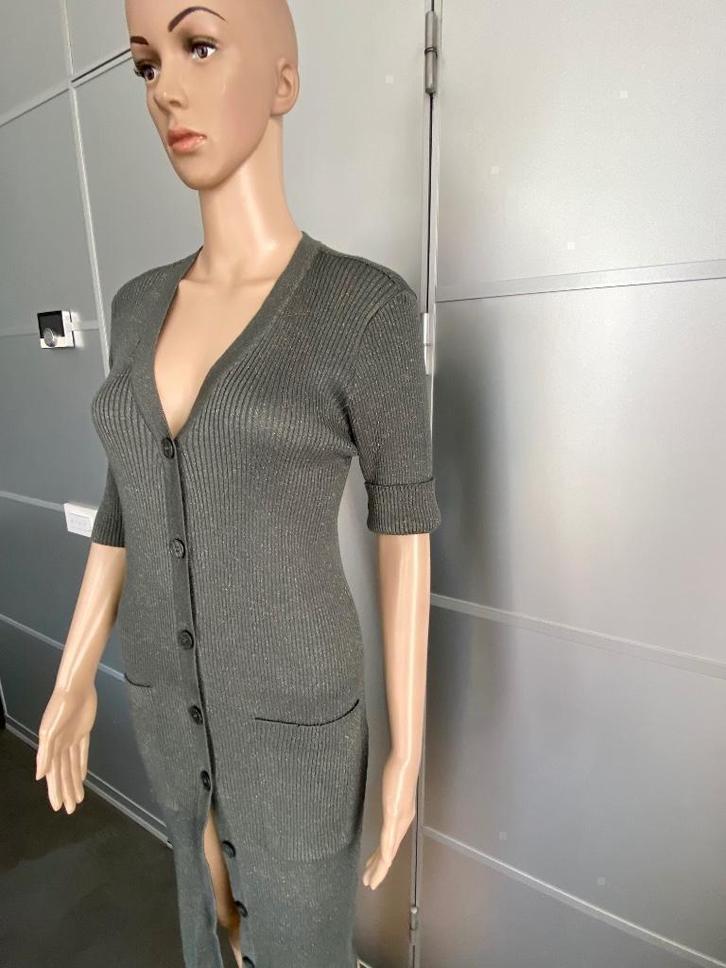 H770 Expresso maat S=36 lang vest vestje olijf-groen, Kleding | Dames, Truien en Vesten, Zo goed als nieuw, Maat 36 (S), Groen