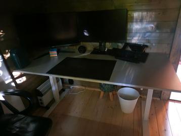 Zit sta bureau Ikea trotten 160x80cm