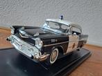 Chevrolet Bel Air Police Version 1957, Hobby en Vrije tijd, Modelauto's | 1:18, Ophalen of Verzenden, Zo goed als nieuw