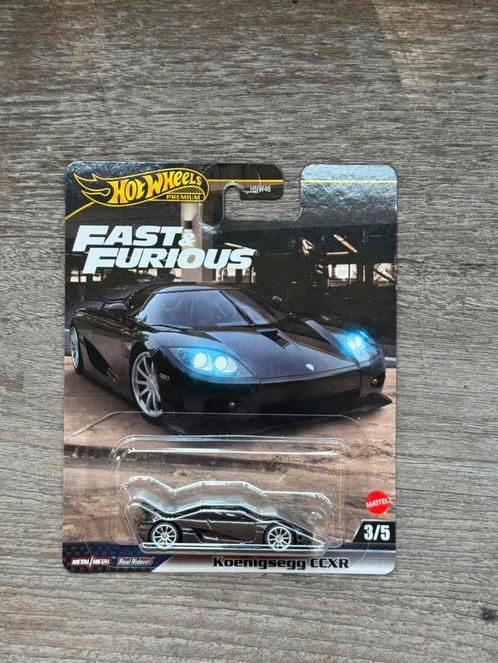 Hotwheels Fast and Furious Koeningsegg CCXR, Hobby en Vrije tijd, Modelauto's | Overige schalen, Zo goed als nieuw, Auto, Ophalen of Verzenden