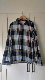 Overhemd, heren, XL, Noize, geruit, blauw, Ophalen of Verzenden, Zo goed als nieuw, Blauw, Halswijdte 43/44 (XL)