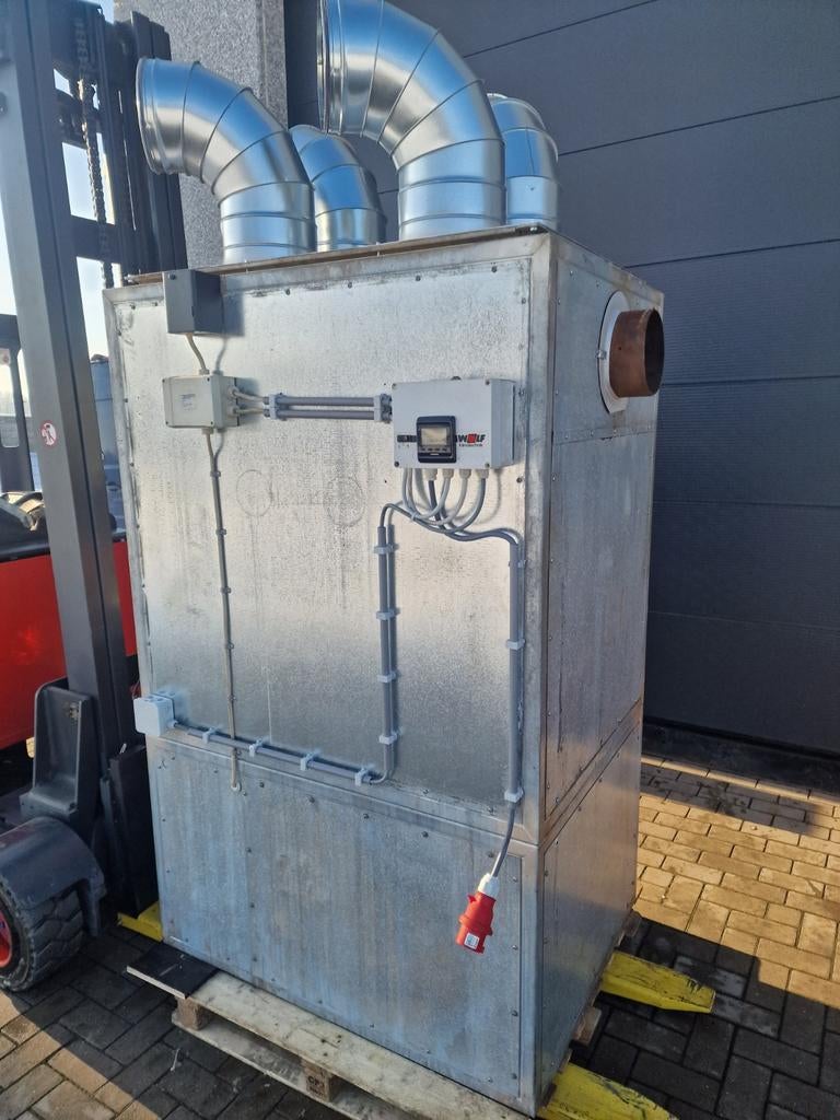Duitse Wolf 100 kW Werkplaatskachel - Afgewerkte Olie, Doe-het-zelf en Verbouw, Verwarming en Radiatoren, Ophalen