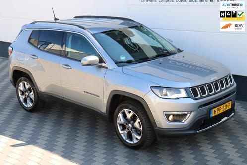 Jeep Compass 1.4 170PK 4WD Automaat Carplay zeer luxe !, Auto's, Jeep, Bedrijf, Te koop, Compass, 4x4, ABS, Achteruitrijcamera