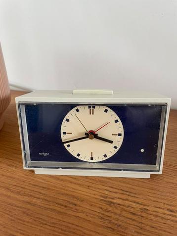 Wigo wekker jaren ‘70 vintage retro / clock / klok / alarm beschikbaar voor biedingen