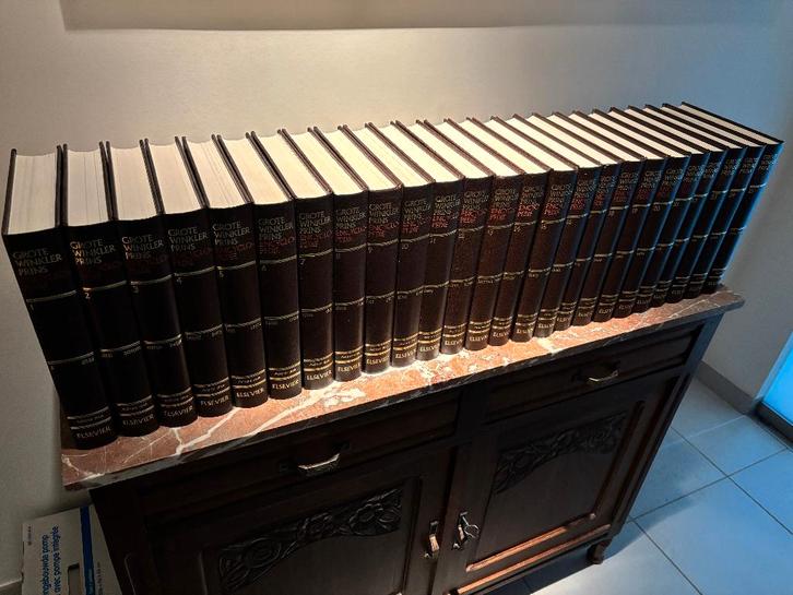 Grote Winkler Prins Encyclopedie, Boeken, Encyclopedieën, Zo goed als nieuw, Complete serie, Algemeen, Ophalen