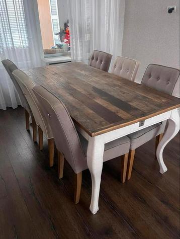 Rivièra maison eetkamerstoelen en eettafel te koop!