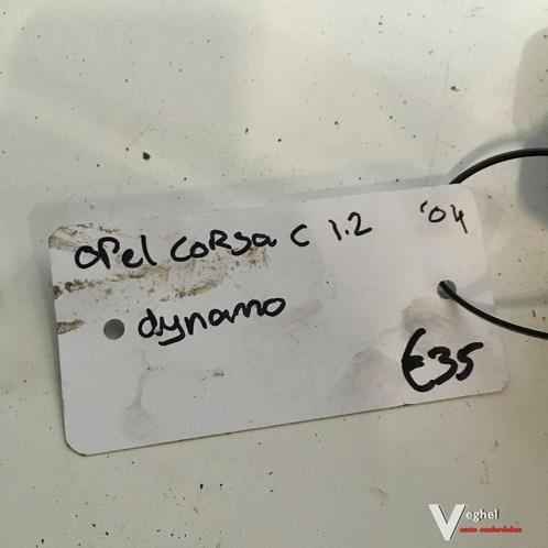 Opel Corsa C 1.2 2004 Dynamo, Auto-onderdelen, Motor en Toebehoren, Gebruikt, Ophalen of Verzenden