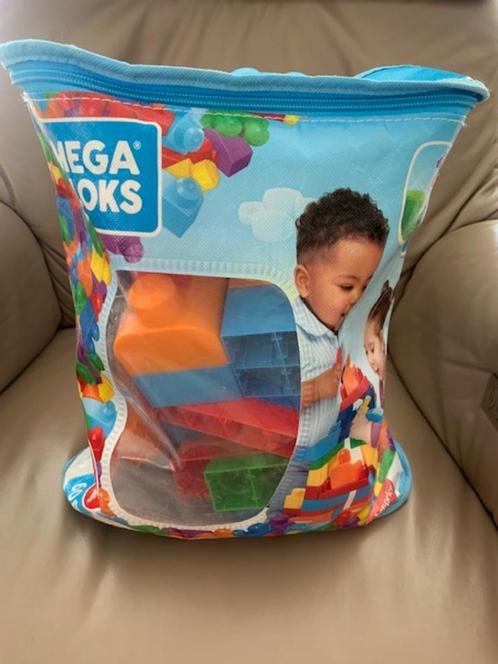 Mega blokken bouwstenen, Kinderen en Baby's, Speelgoed | Bouwstenen, Zo goed als nieuw, Megabloks, Ophalen of Verzenden