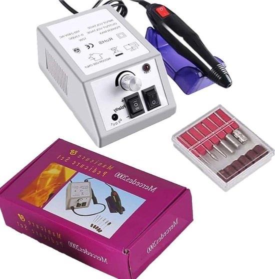 Nieuwe metcedes 2000 Nagelvijl Freesset Manicure Pedicure, Witgoed en Apparatuur, Persoonlijke-verzorgingsapparatuur, Nieuw, Hand- en Voetverzorging