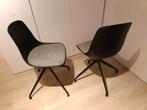 Draaibare eetkamer stoelen Nolon Nola-Liv, Huis en Inrichting, Stoelen, Ophalen, Kunststof, Gebruikt, Twee