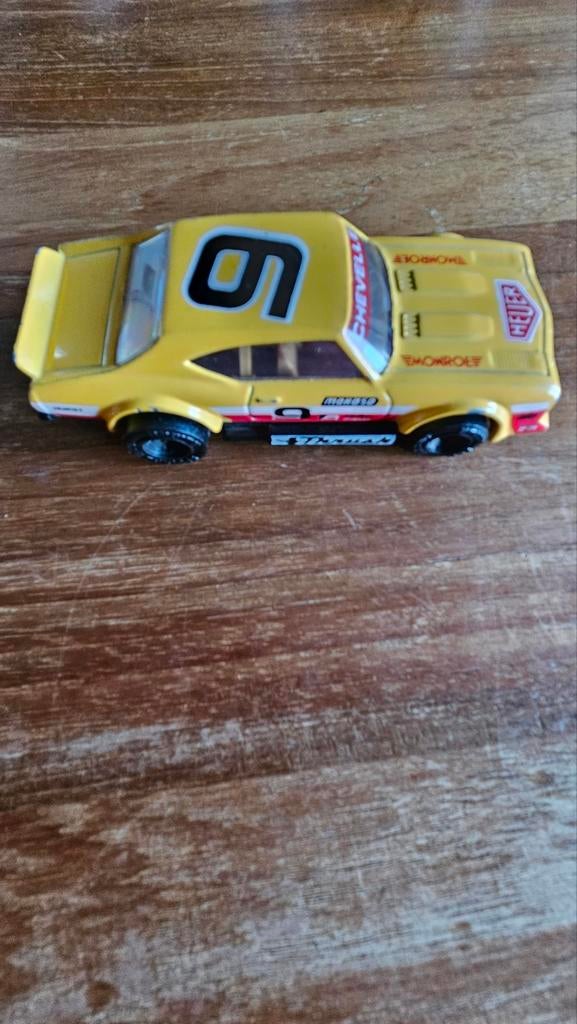 Matchbox Chevelle Pro Stocker #9 - Geel, Hobby en Vrije tijd, Modelauto's | 1:18, Ophalen of Verzenden, Zo goed als nieuw, Auto
