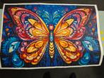 Diamond painting Vlinder al gemaakt om in te lijsten teab, Ophalen, Nieuw, Knutselwerk