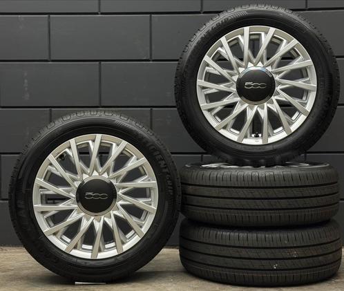 NIEUW! Originele 15 inch Fiat 500 4x98 ET35 Goodyear 185/55, Auto-onderdelen, Banden en Velgen, Banden en Velgen, Zomerbanden