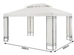 Partytent Paviljoen 4x3m – Crème – UV50+, Zum Wiesenhof 84 , 66663 Merzig, Duitsland, Minder dan 4 meter, Nieuw, Paviljoen